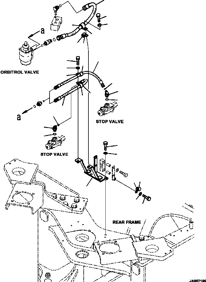 Шланг 423-62-53140 KOMATSU