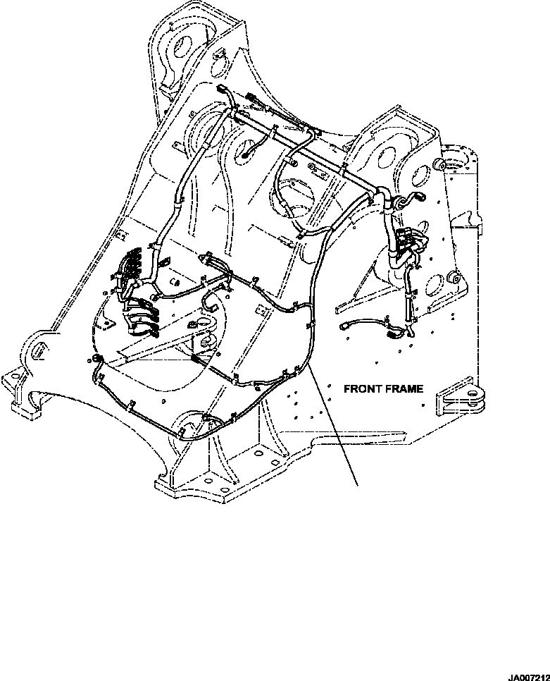 Жгут проводов 423-06-52211 KOMATSU