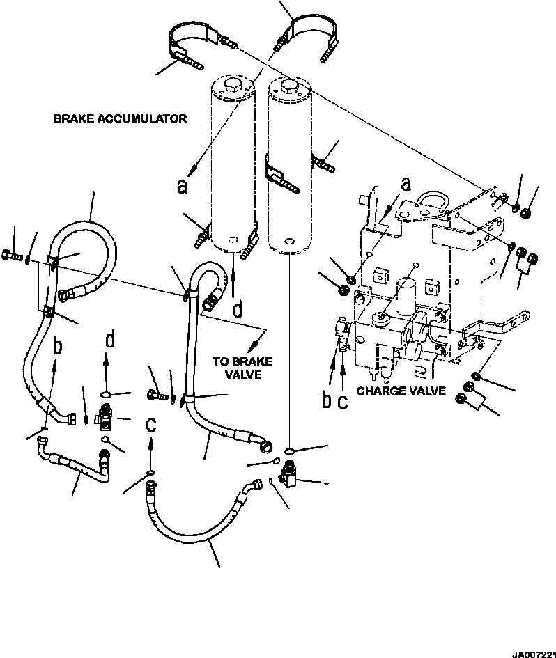 Шланг 423-43-51240 KOMATSU