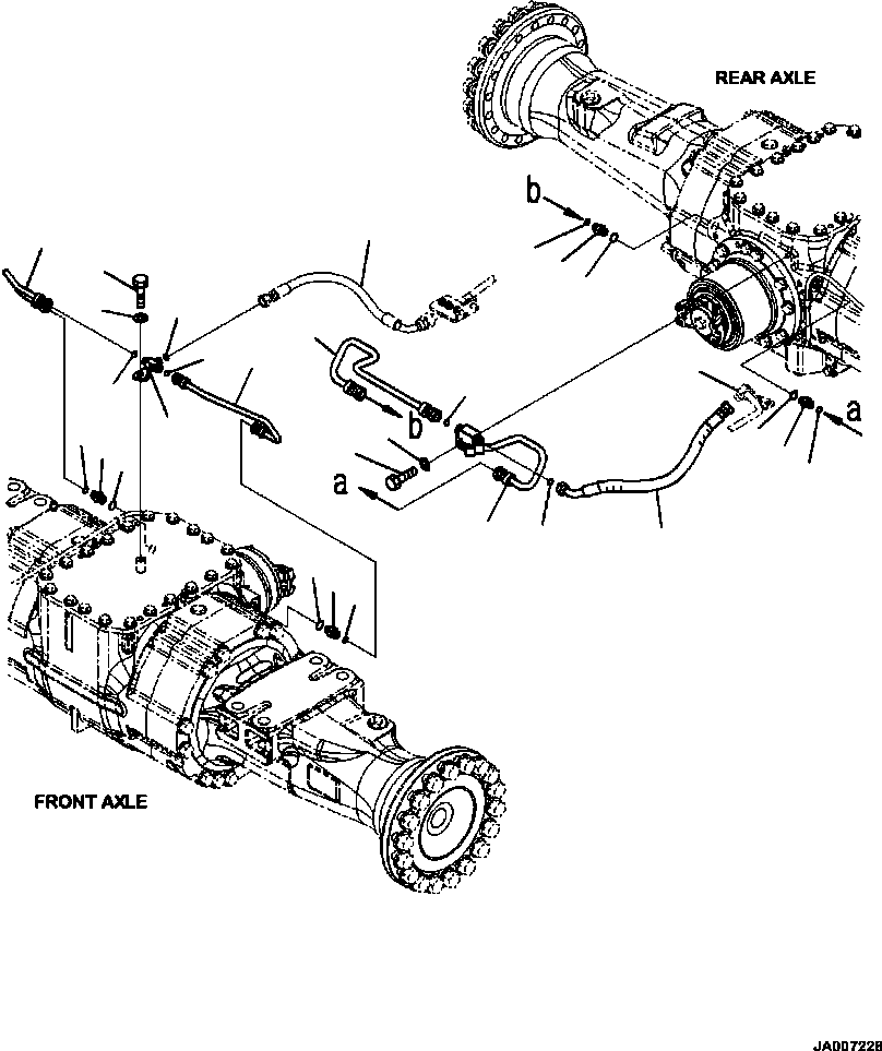 Шланг 423-43-51390 KOMATSU