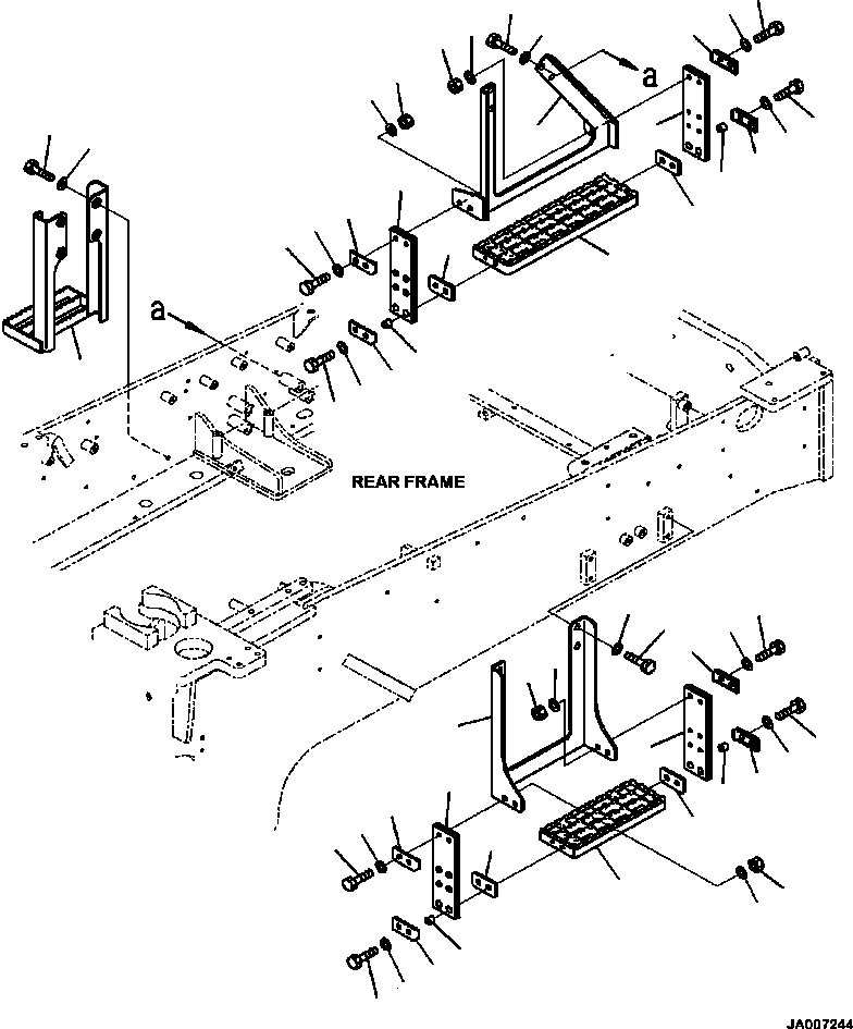 Подножка 423-54-54782 KOMATSU