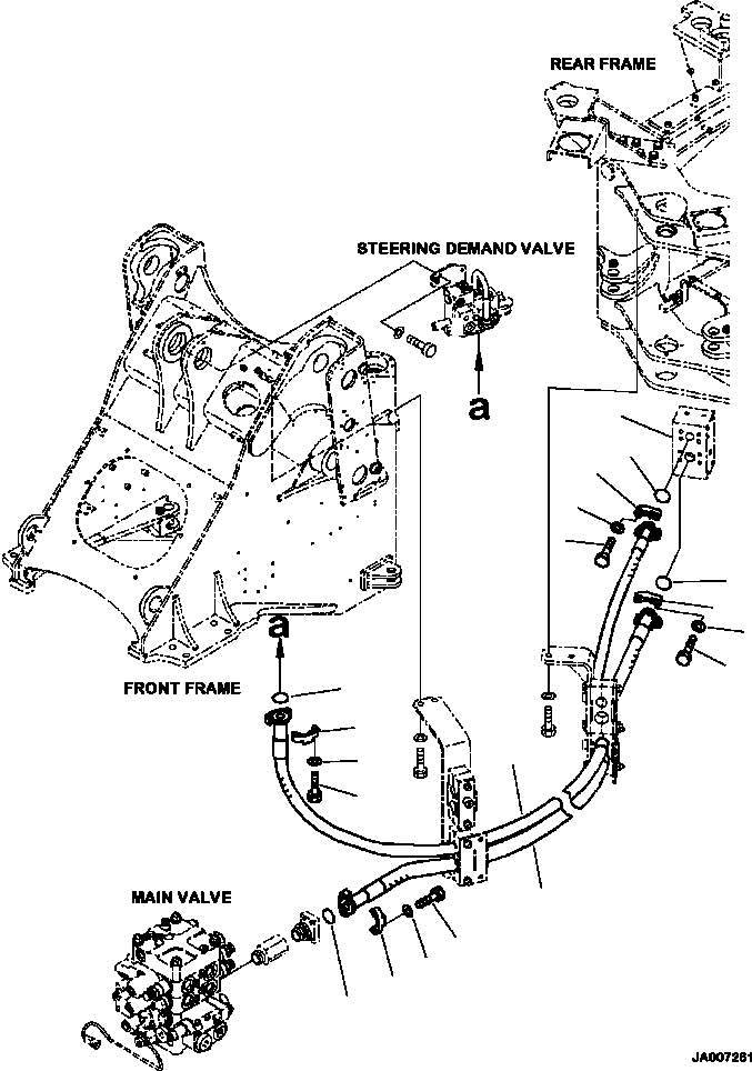 Шланг 423-62-52140 KOMATSU