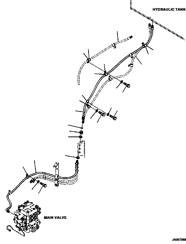 Шланг 423-62-52640 KOMATSU
