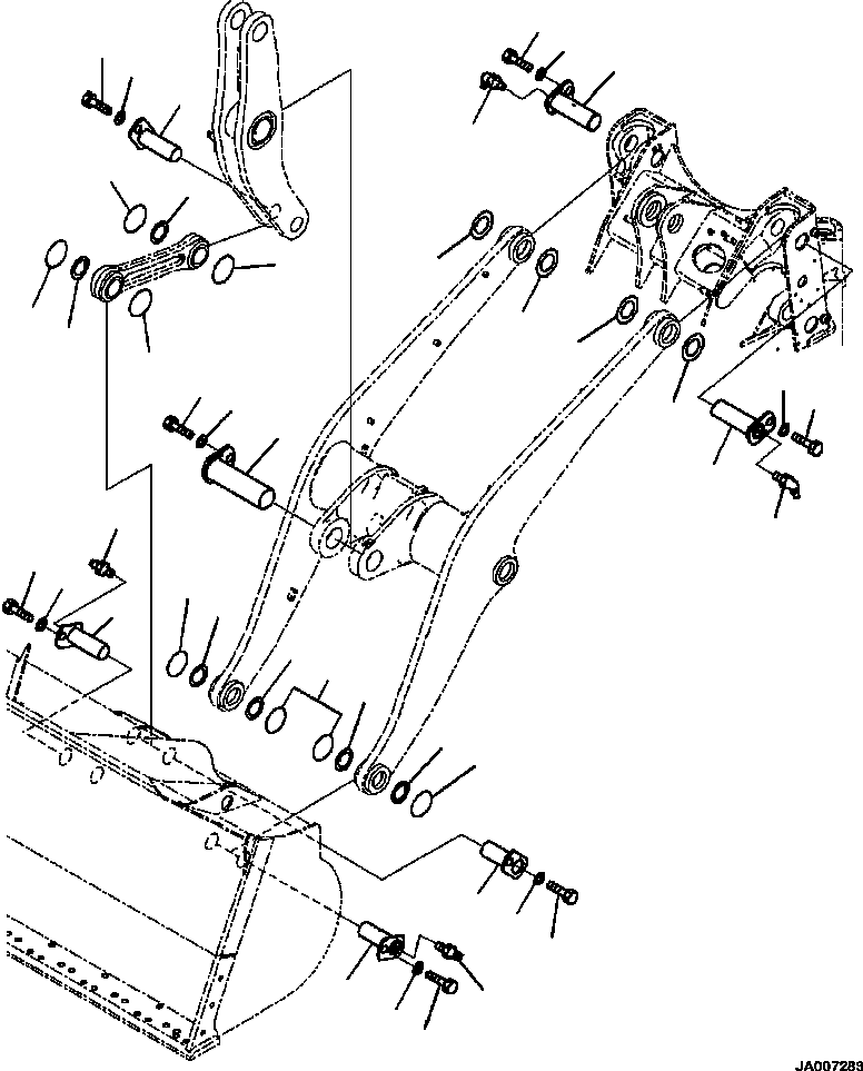 Палец 423-70-51110 KOMATSU