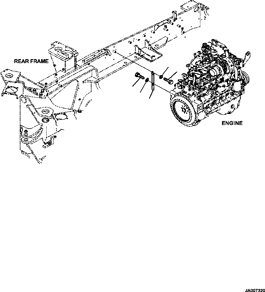 Кабель 423-06-52630 KOMATSU