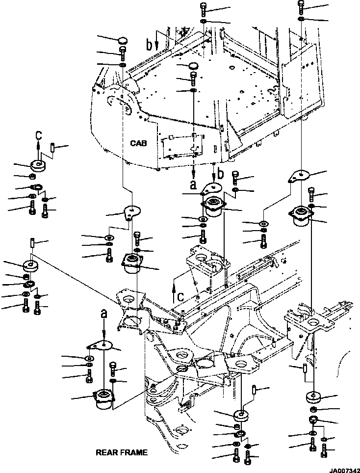 Пластина 423-926-5980 KOMATSU