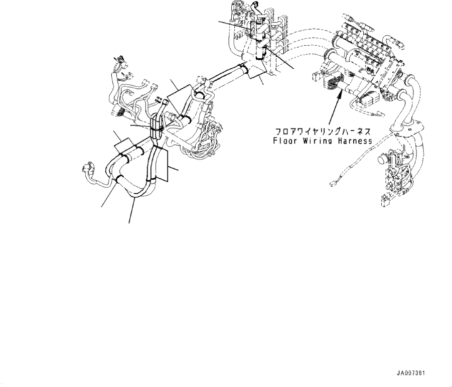 Жгут проводов 7831-47-8710 KOMATSU