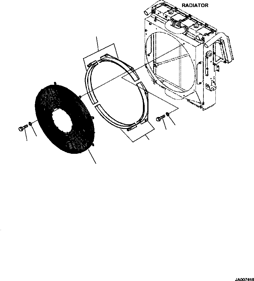 Ограждение 423-03-51530 KOMATSU