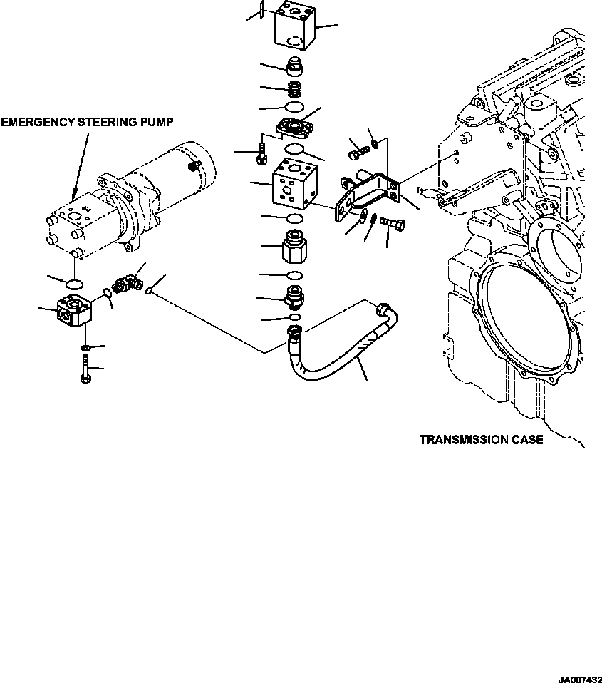 Соединение 423-62-51580 KOMATSU