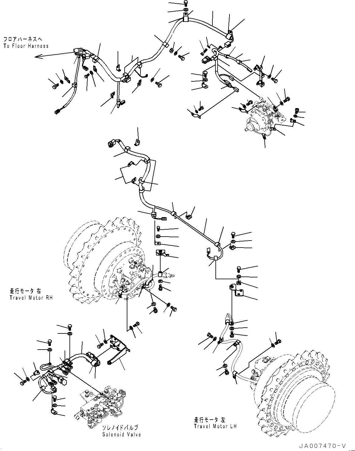 Жгут проводов 11Y-916-6121 KOMATSU