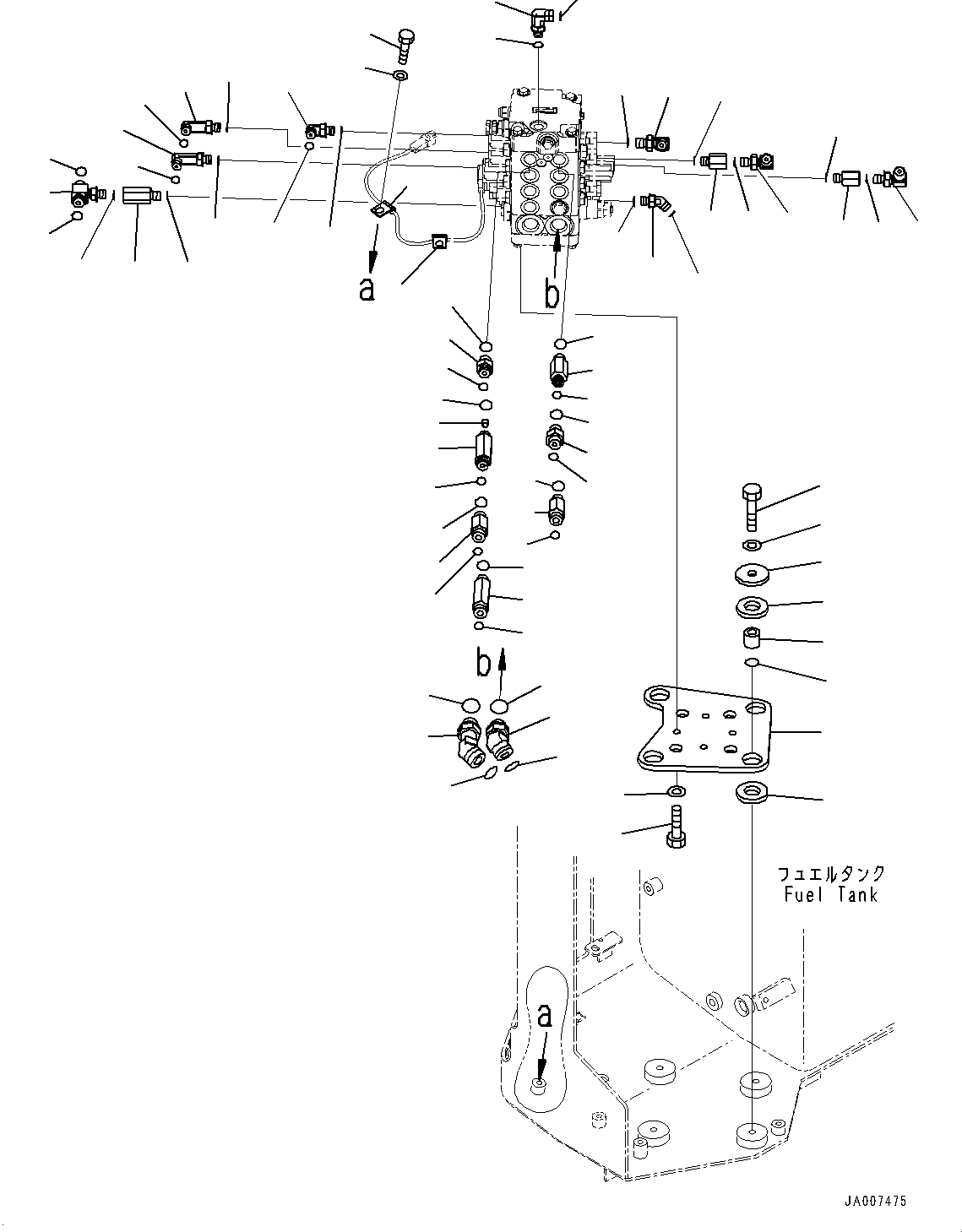 Пробка 11Y-916-5220 KOMATSU