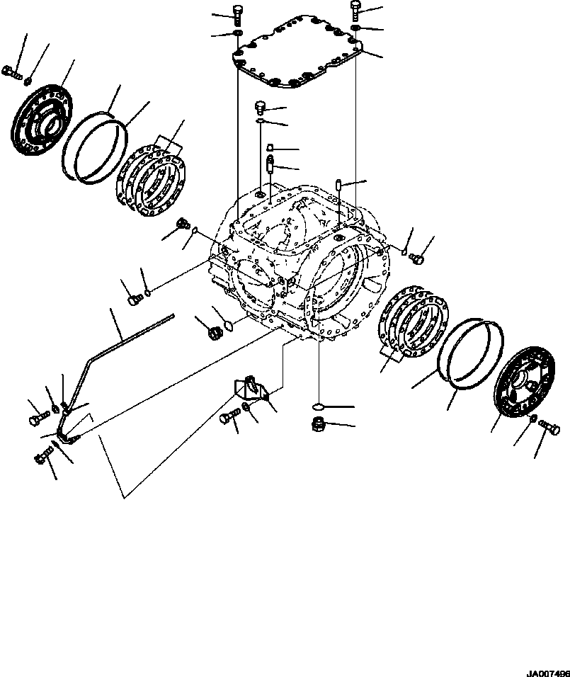 Differential Assembly, Limited Slip Differential 423-23-41062 KOMATSU
