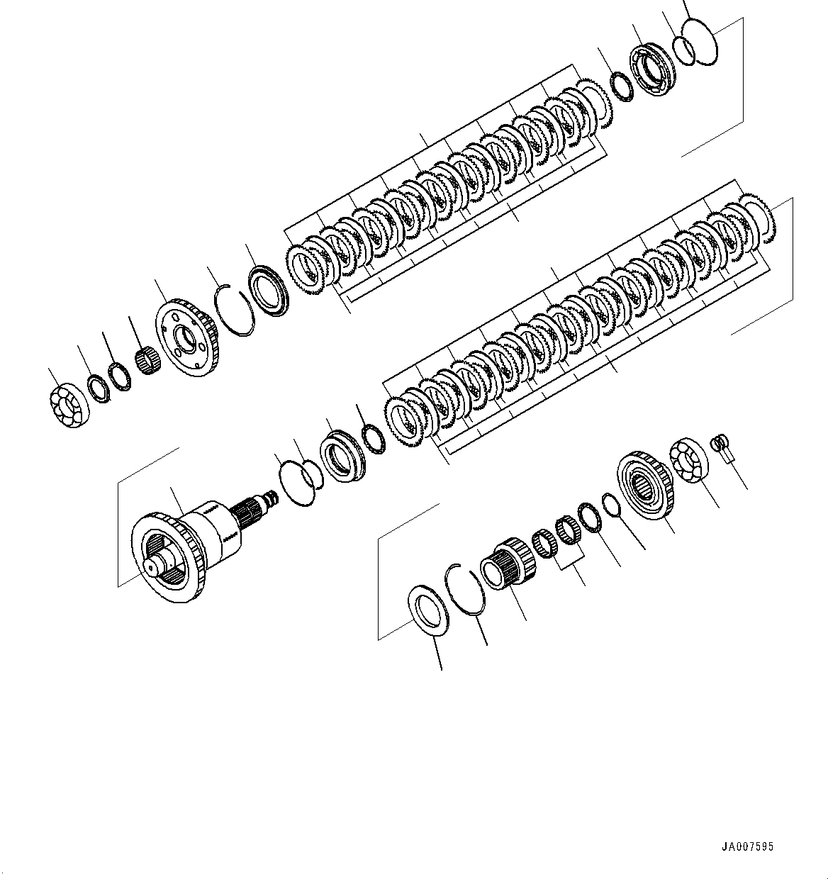Clutch Assembly 56B-15-32020 KOMATSU