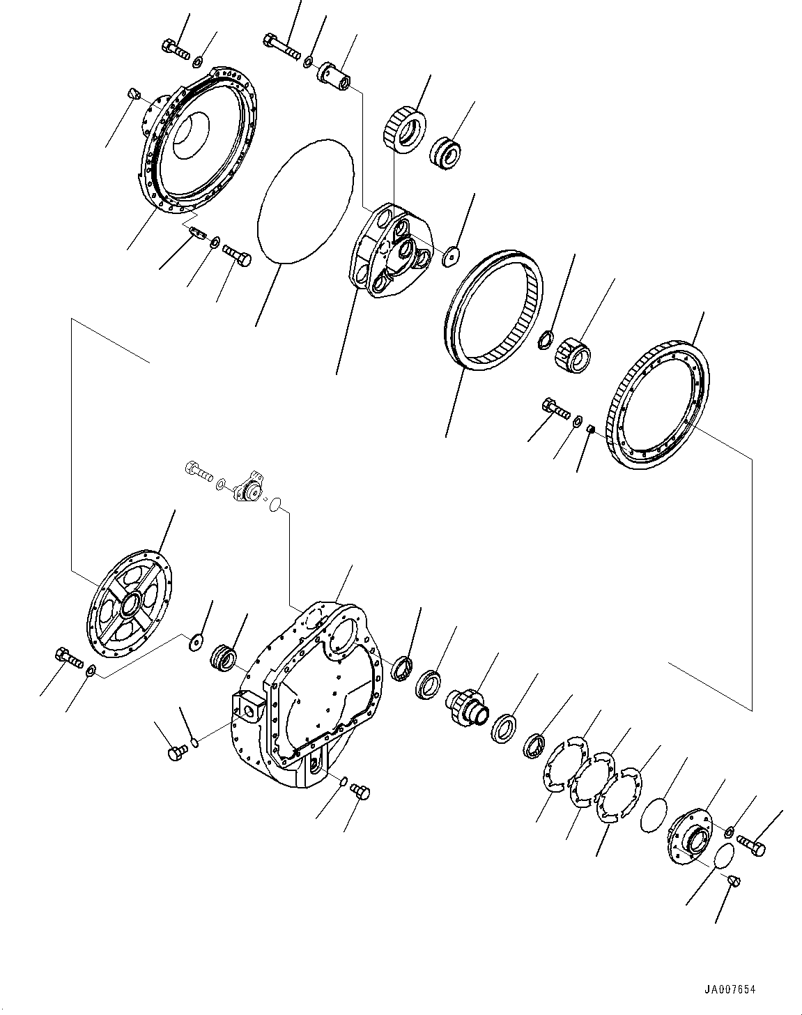 Case, R.H. 14X-27-51120 KOMATSU
