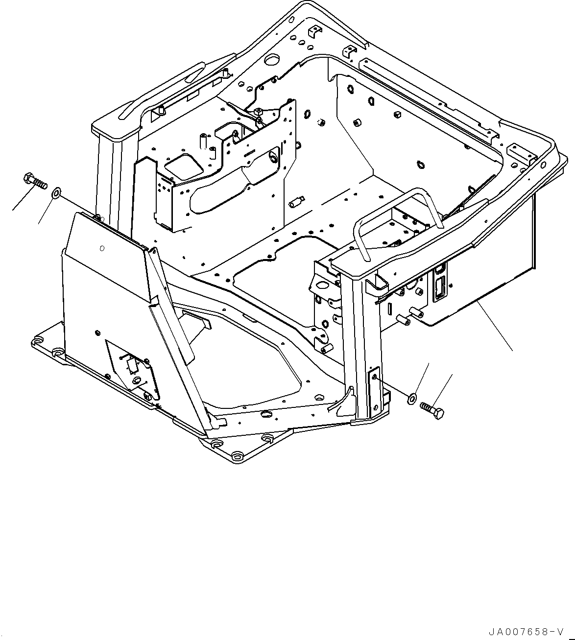 Canopy 14X-54-57511 KOMATSU