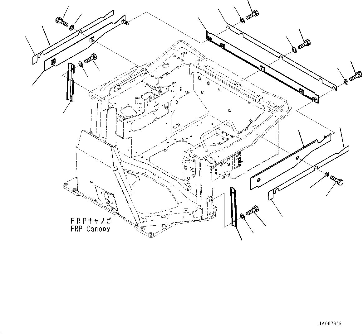 Пластина 14X-54-57930 KOMATSU