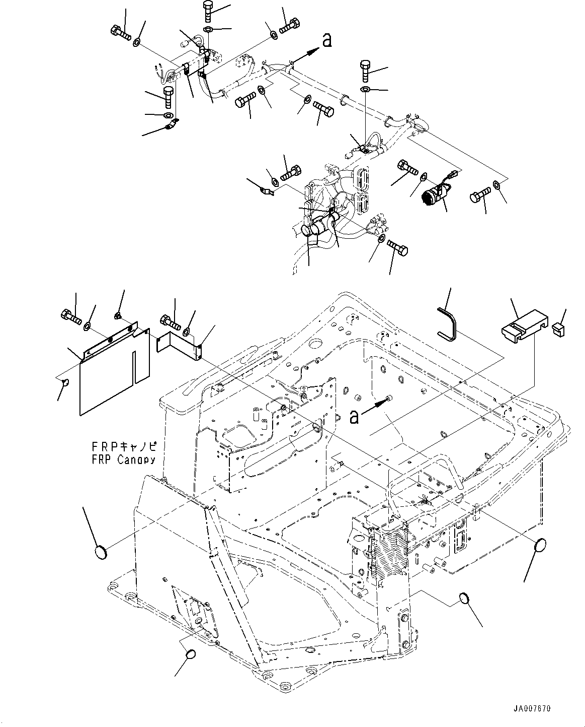 Лист 14X-54-58770 KOMATSU