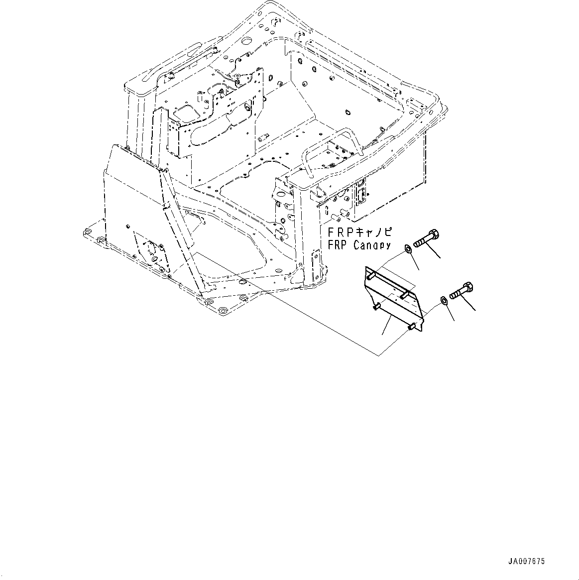 Пластина 14X-54-58221 KOMATSU