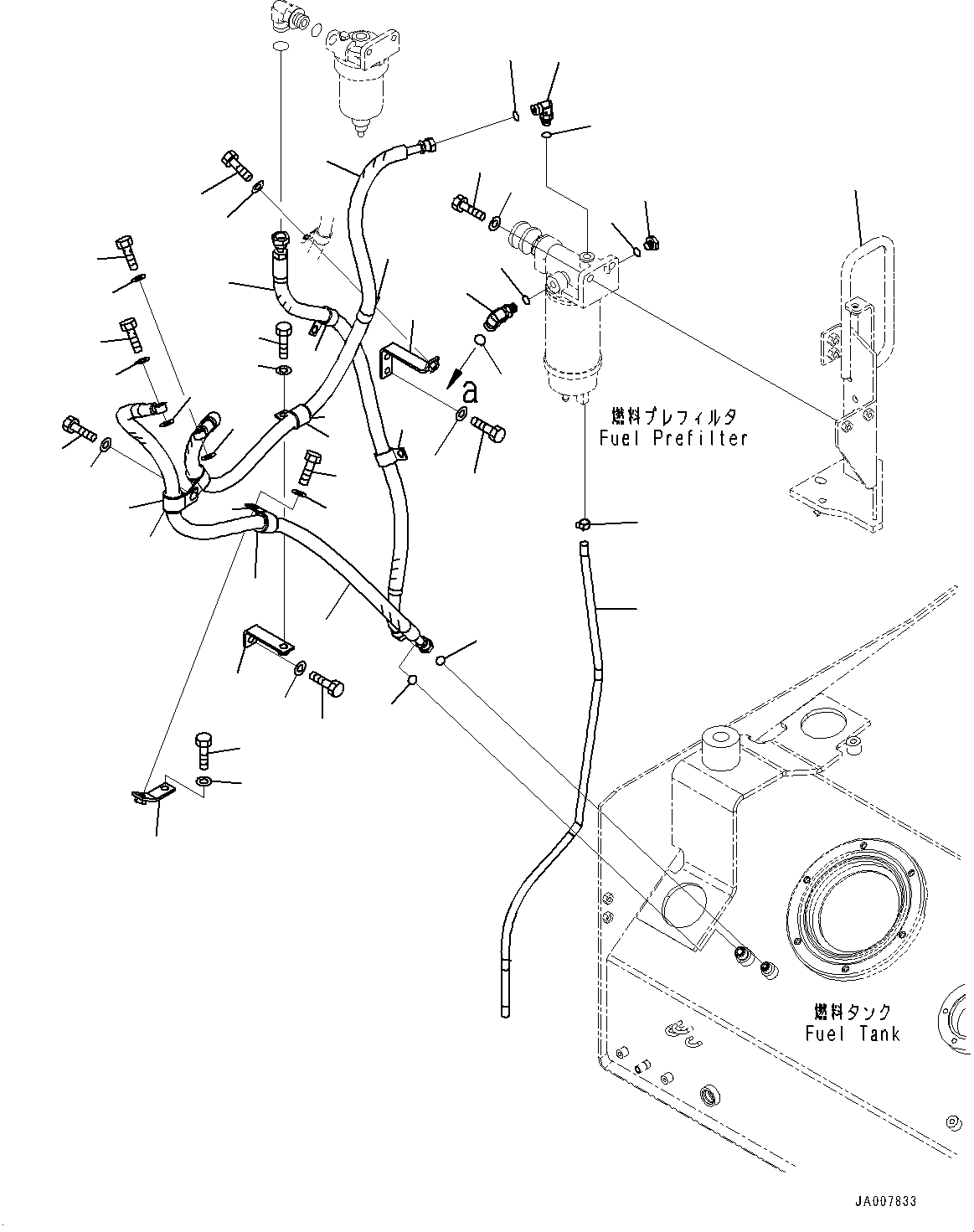 Шланг 423-Z13-4670 KOMATSU