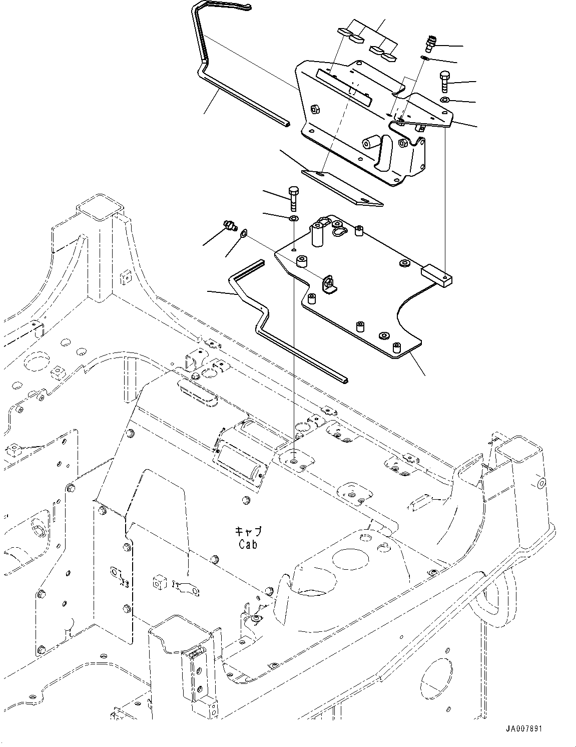 Лист 14X-06-63391 KOMATSU