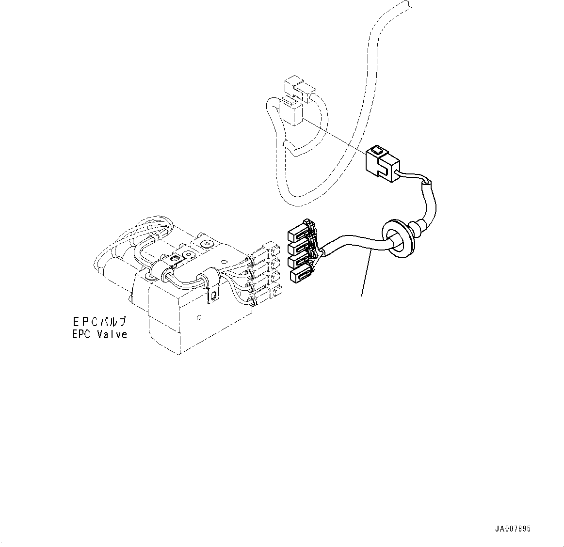 Жгут проводов 14X-06-61911 KOMATSU