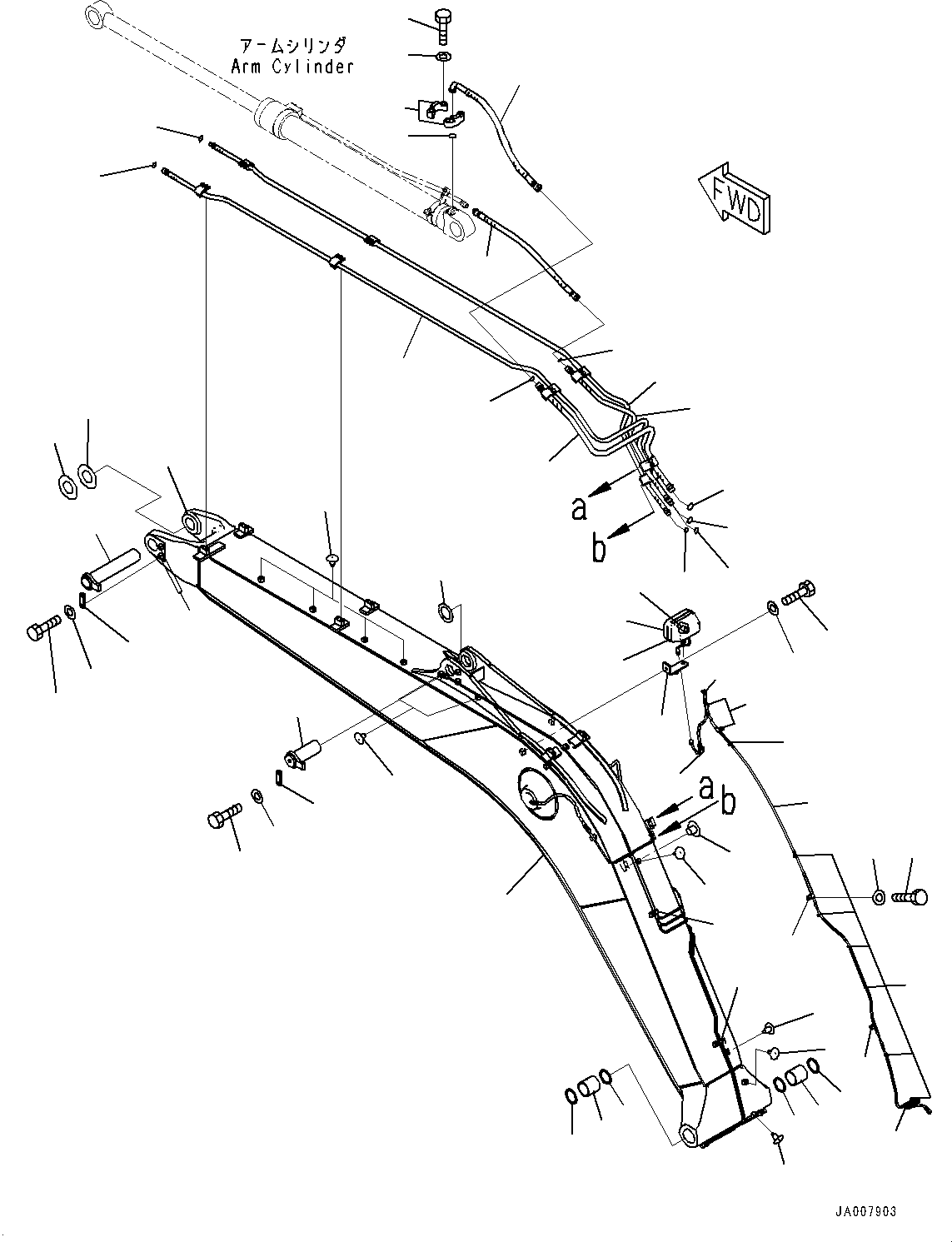 Boom Assembly 22B-70-00364 KOMATSU
