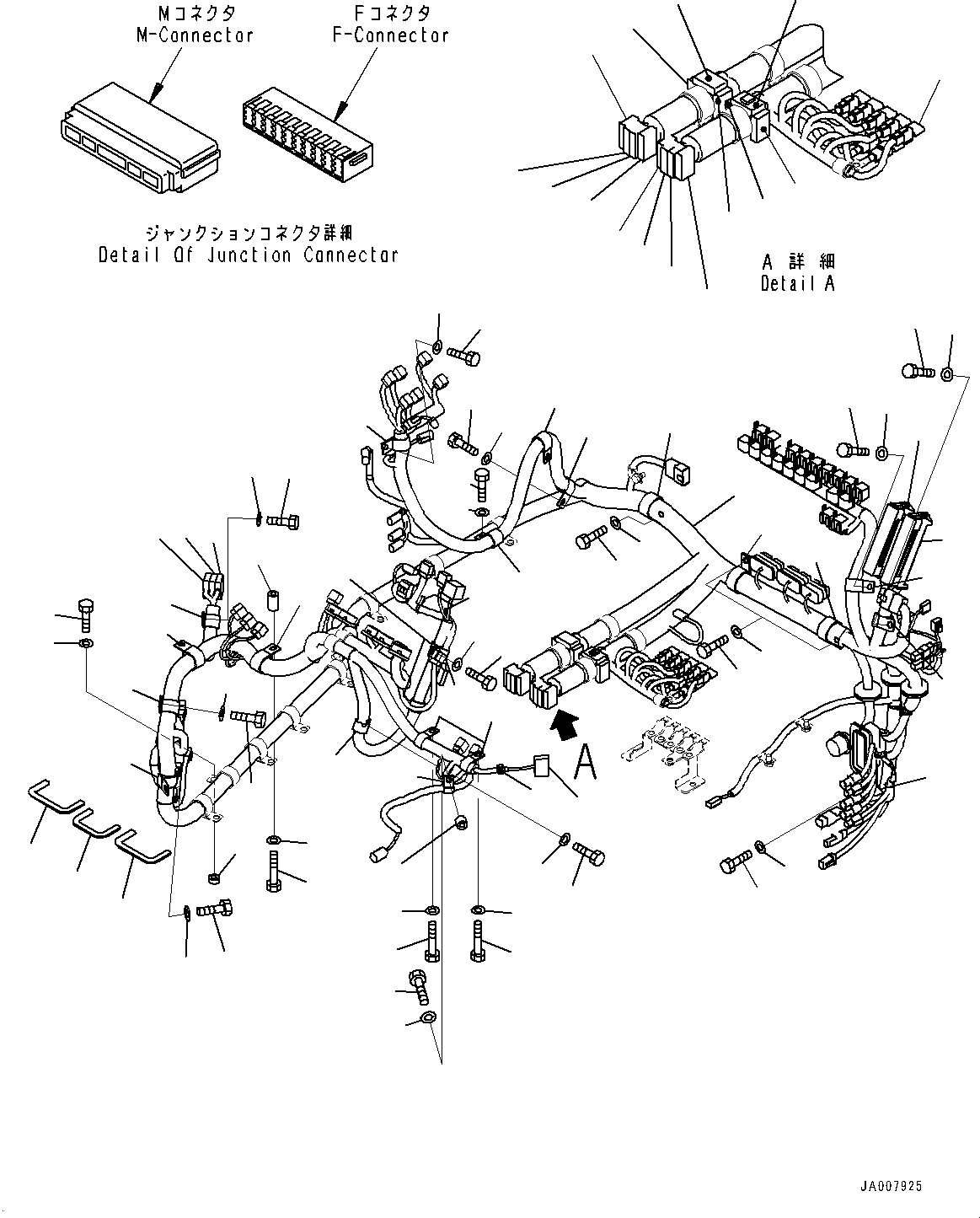 Жгут проводов 423-06-46413 KOMATSU