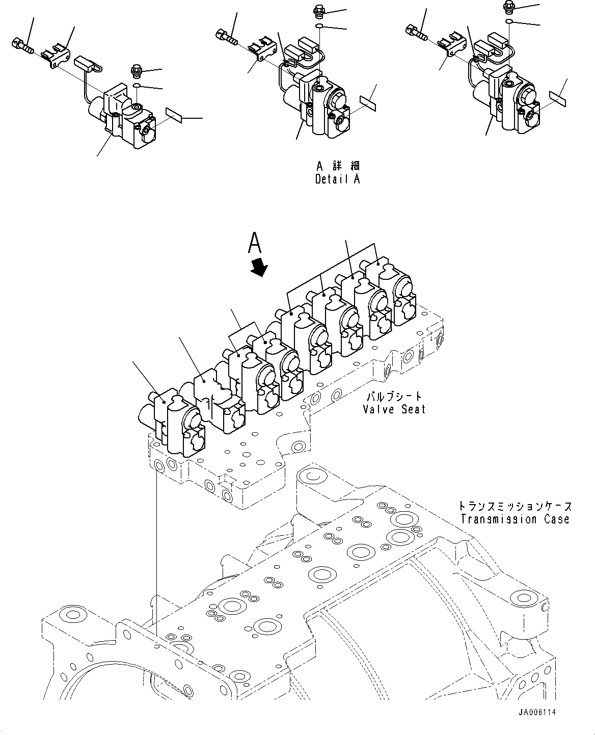 Коробка передач в сборе 569-15-71030 KOMATSU