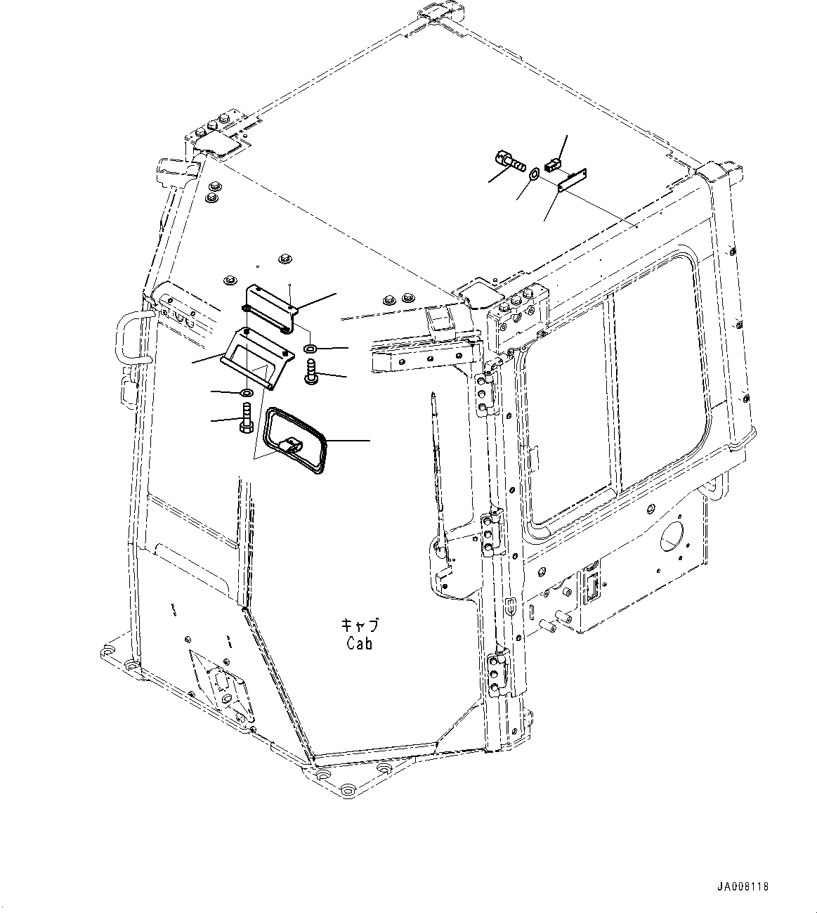 Разъём 14X-54-59160 KOMATSU
