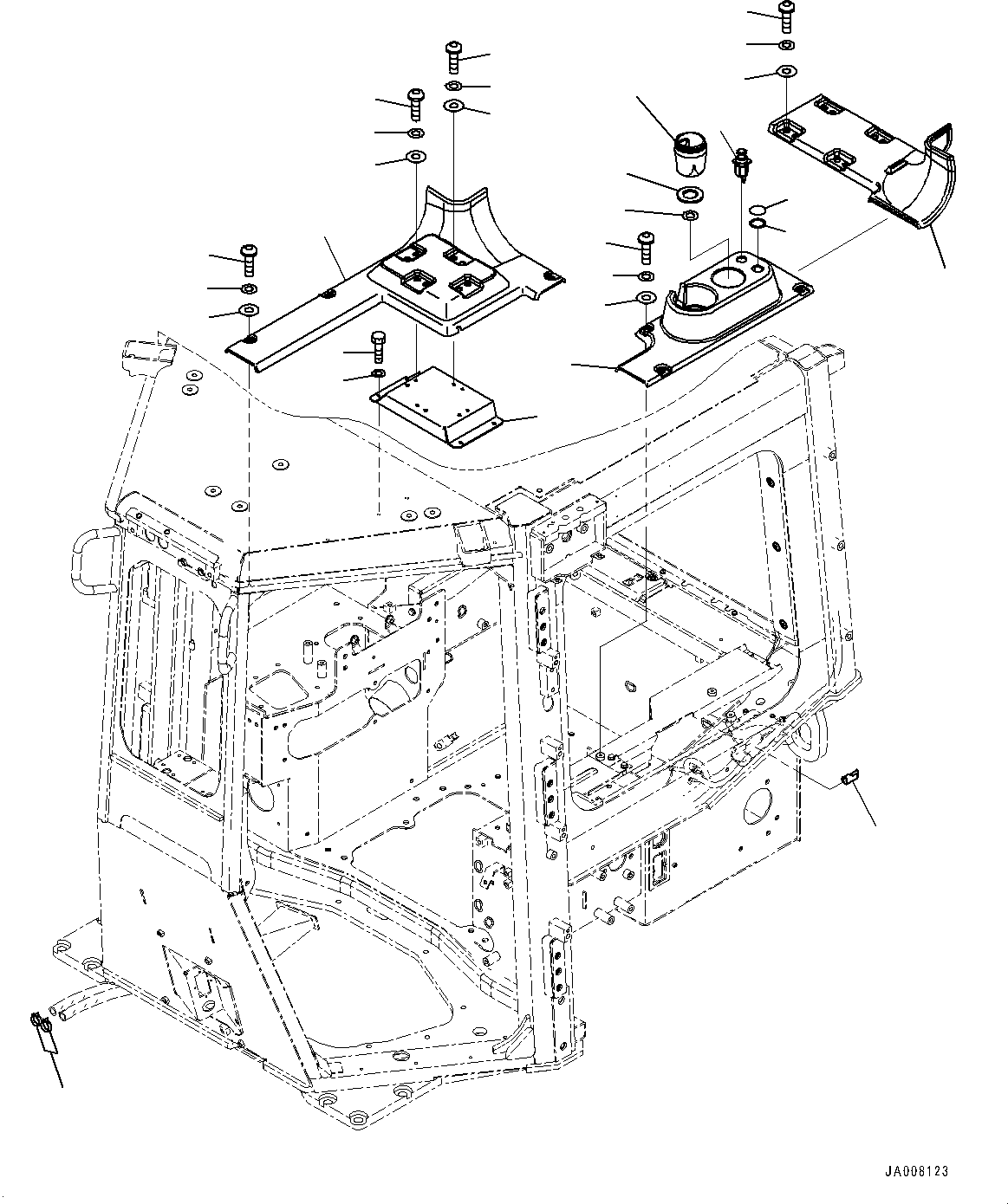 Пластина 14X-54-59830 KOMATSU