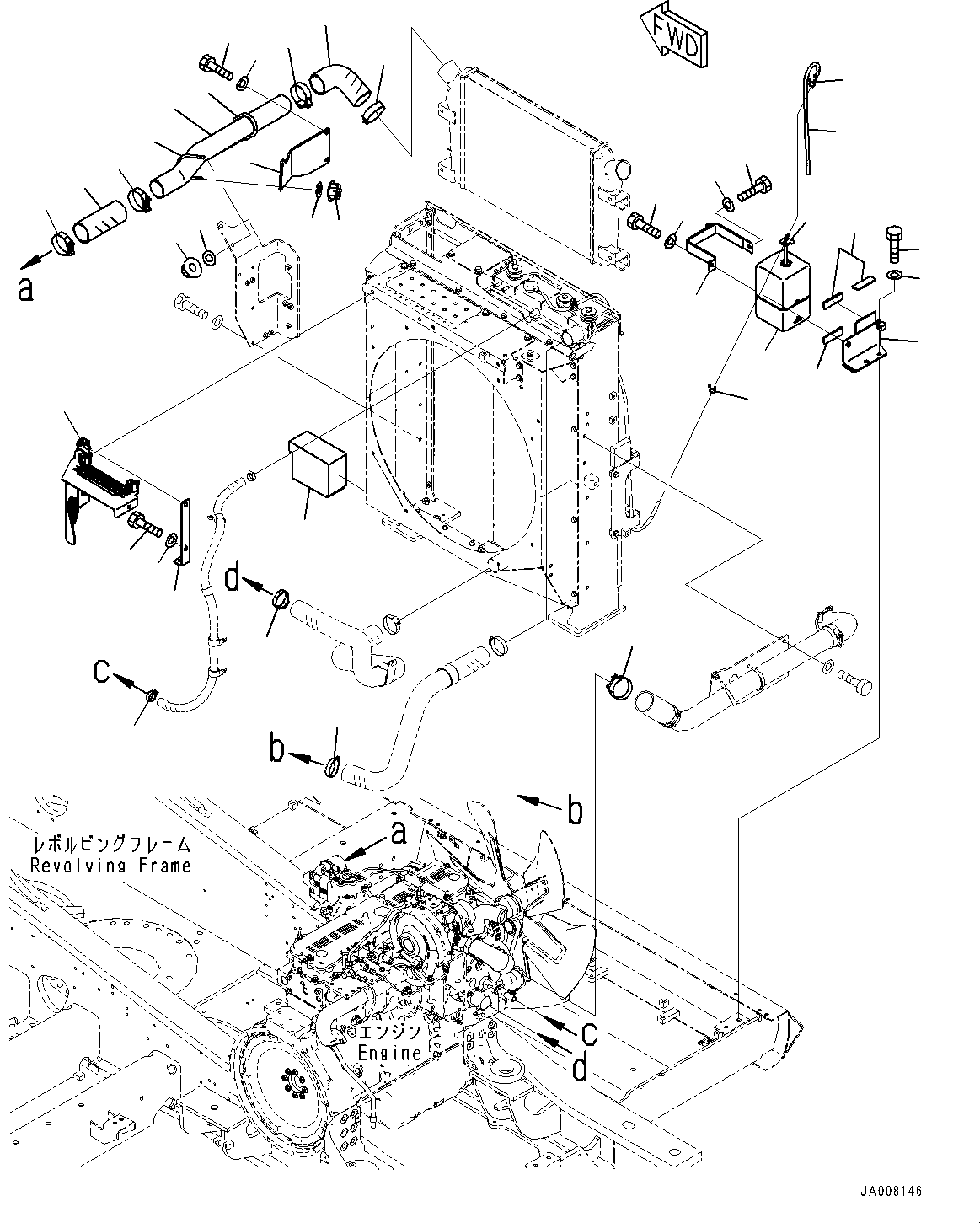 Шланг 207-03-41440 KOMATSU