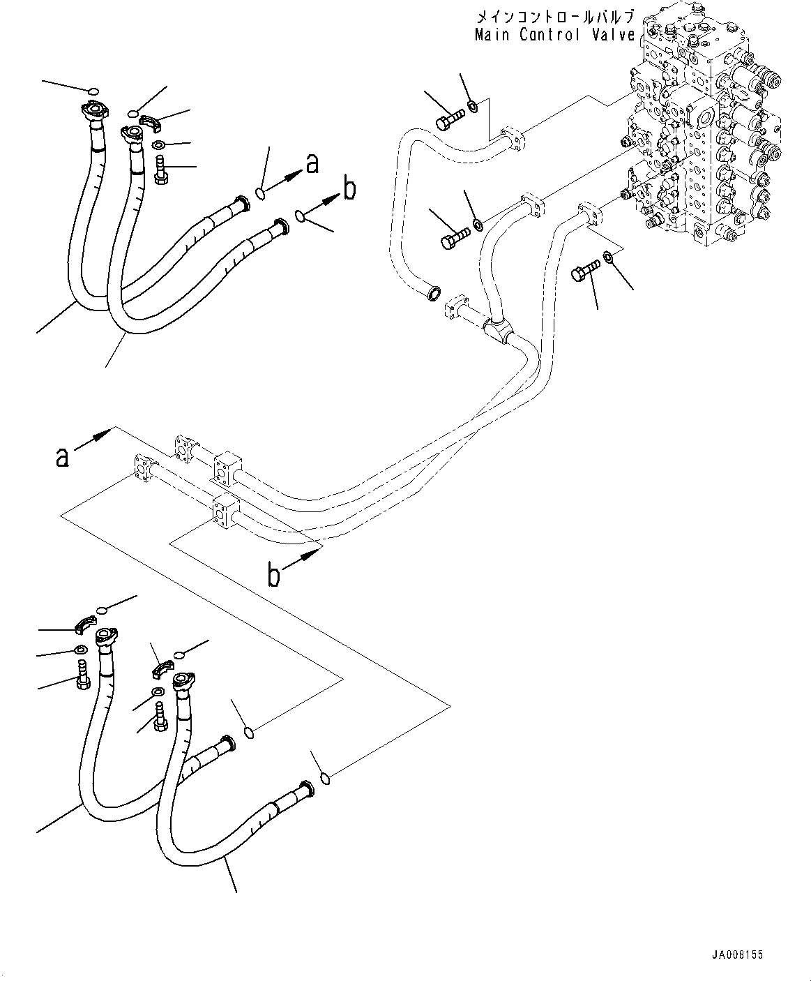 Шланг 207-62-52651 KOMATSU