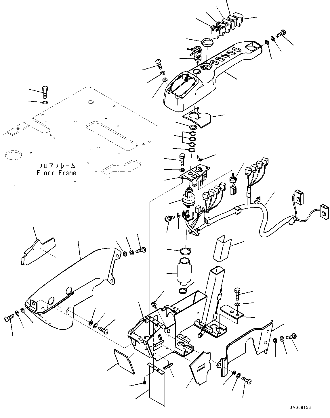 Жгут проводов 208-06-K5550 KOMATSU