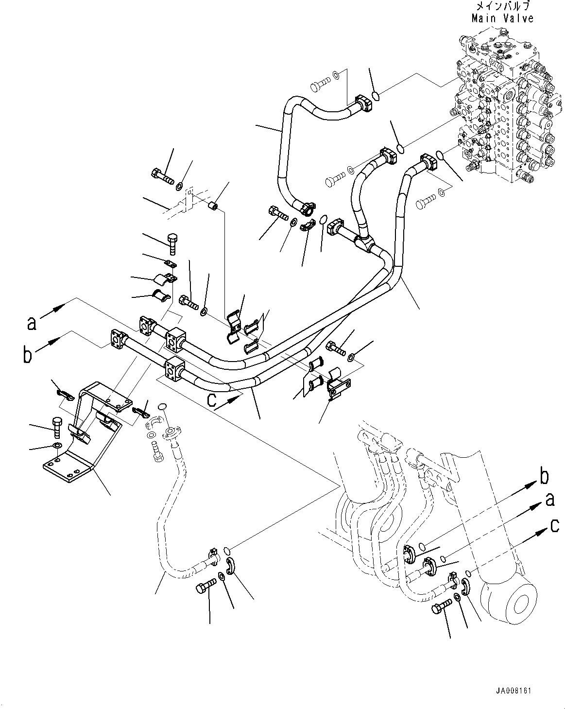 Шланг (207-62-52651) KOMATSU