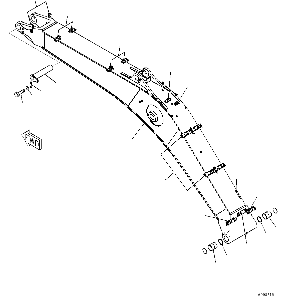 Boom Assembly 207-70-01290 KOMATSU