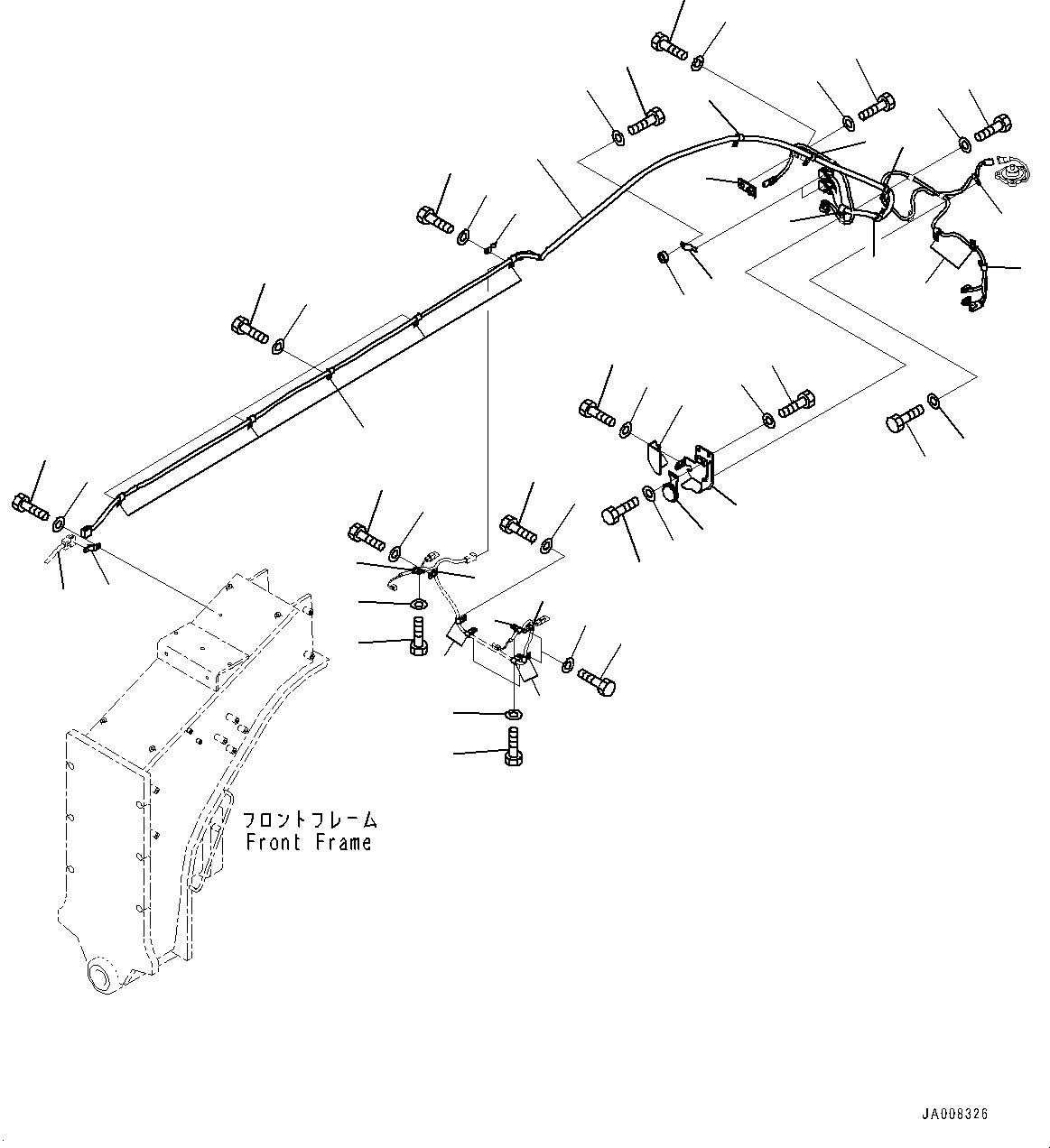 Жгут проводов 23C-06-65110 KOMATSU