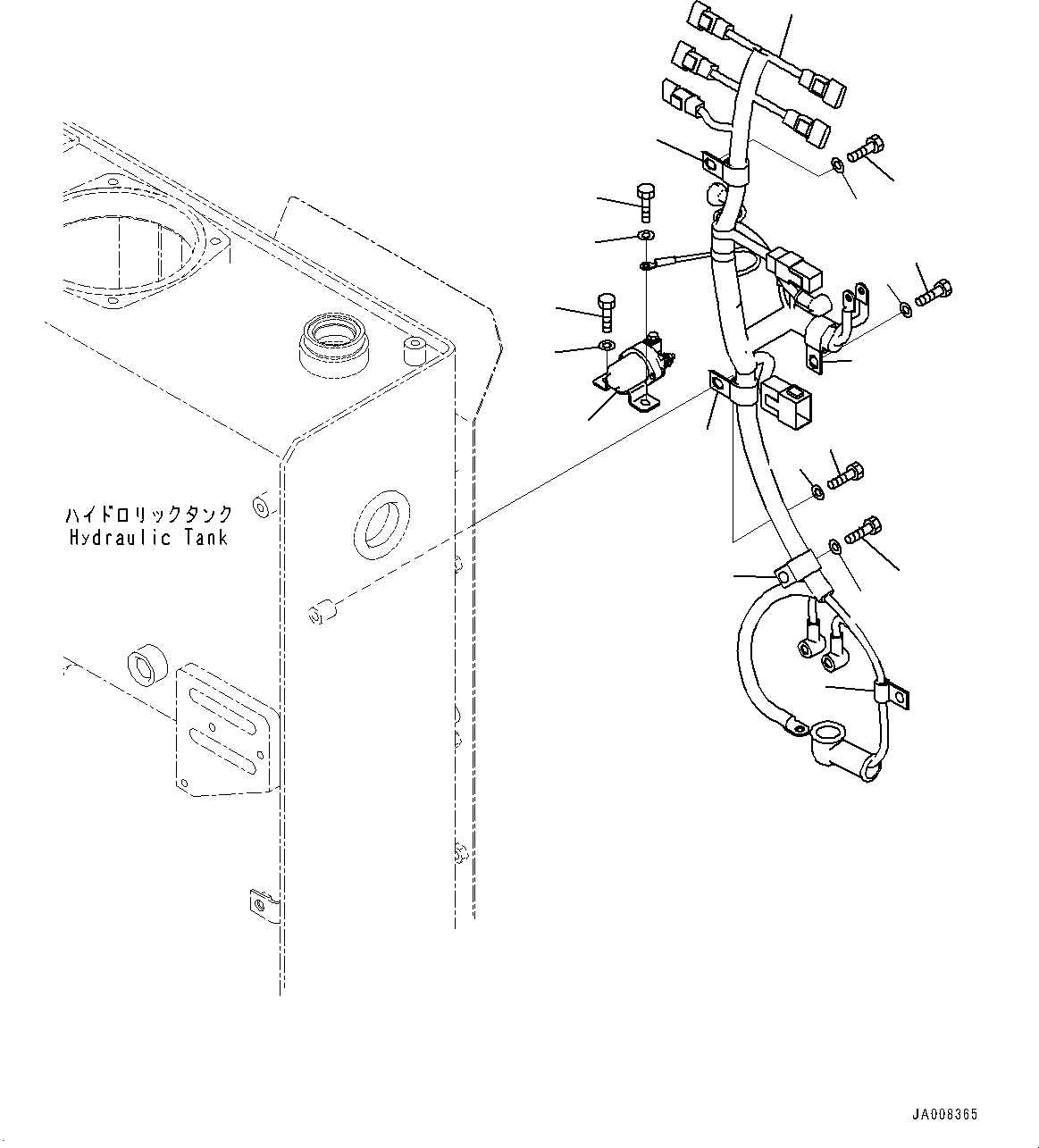 Жгут проводов 23C-06-61261 KOMATSU