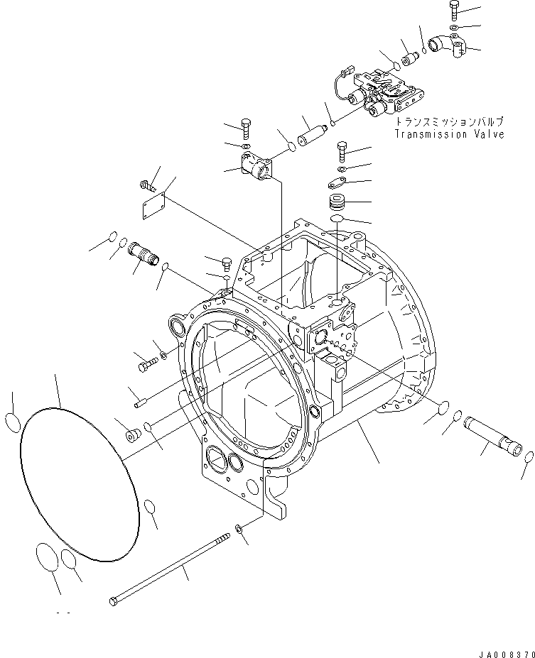 Корпус в сборе 17A-15-00320 KOMATSU