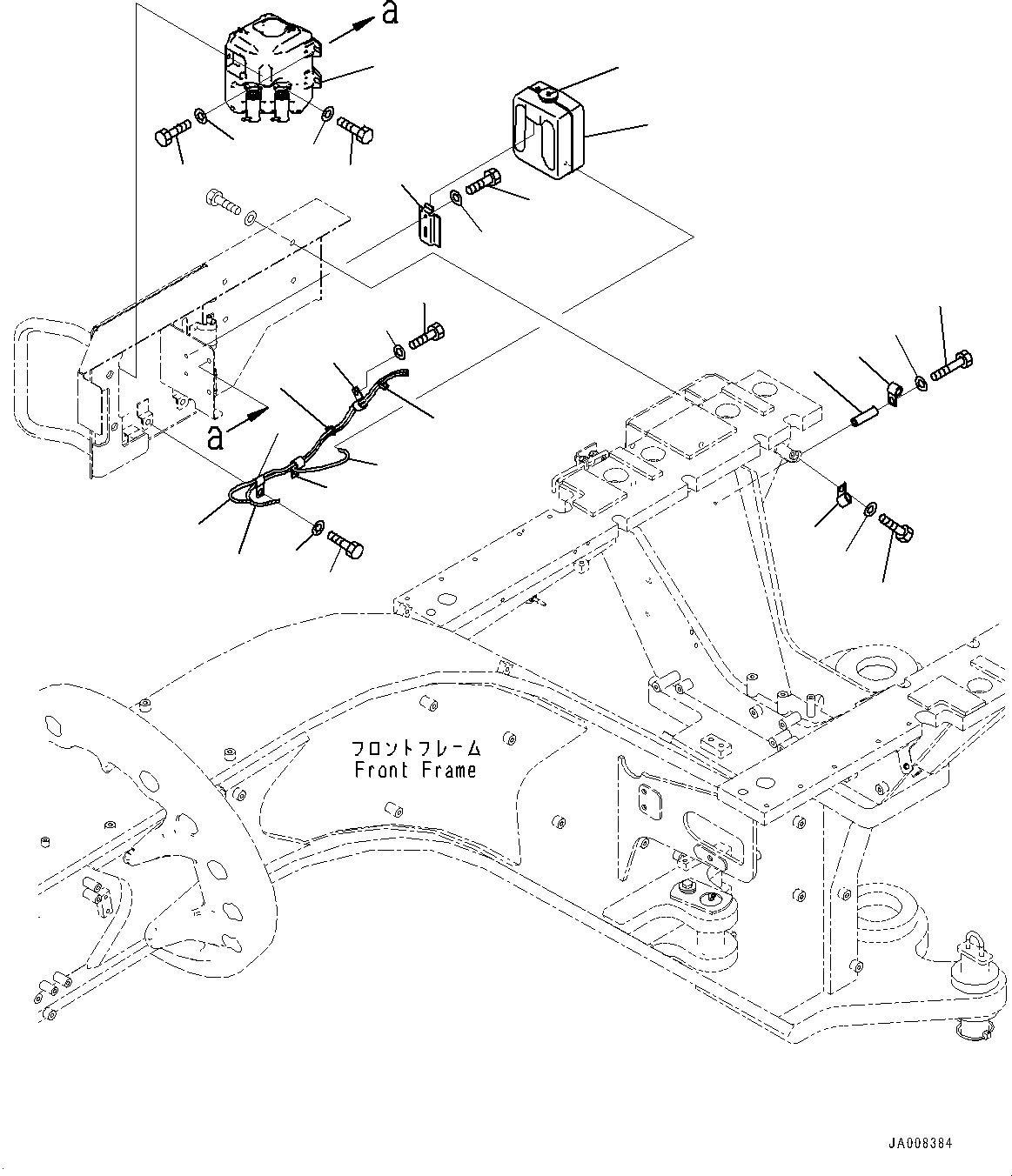 Шланг 23C-54-62860 KOMATSU