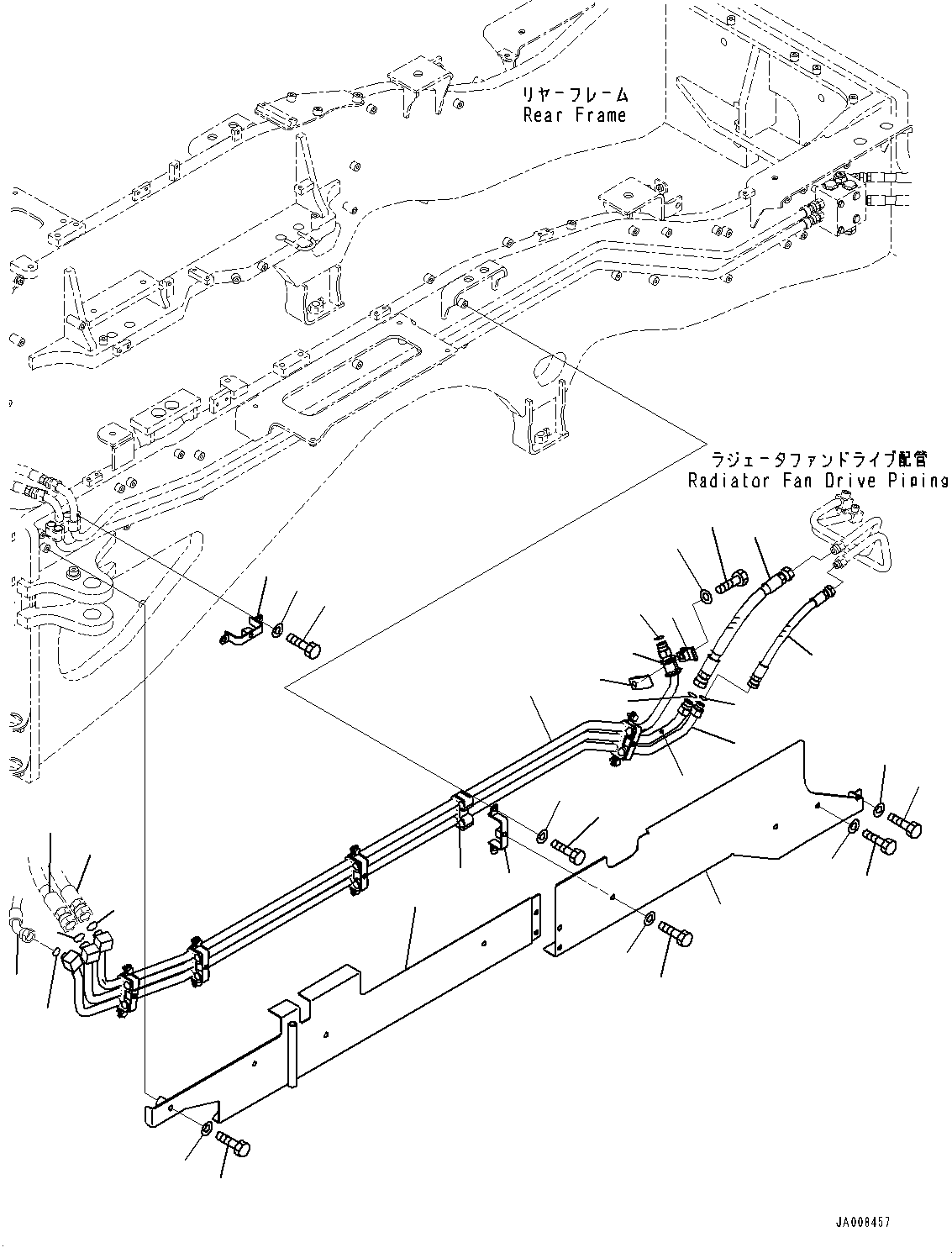 Трубка 23C-60-63271 KOMATSU