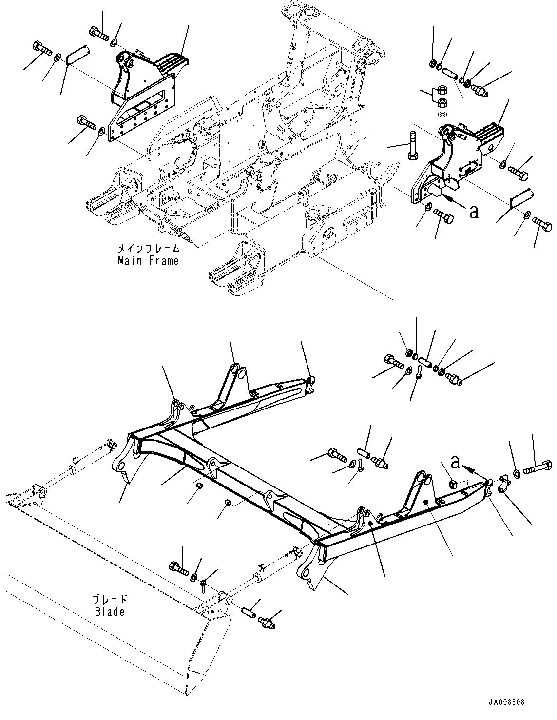Амортизирующая подушка 11Y-72-31330 KOMATSU