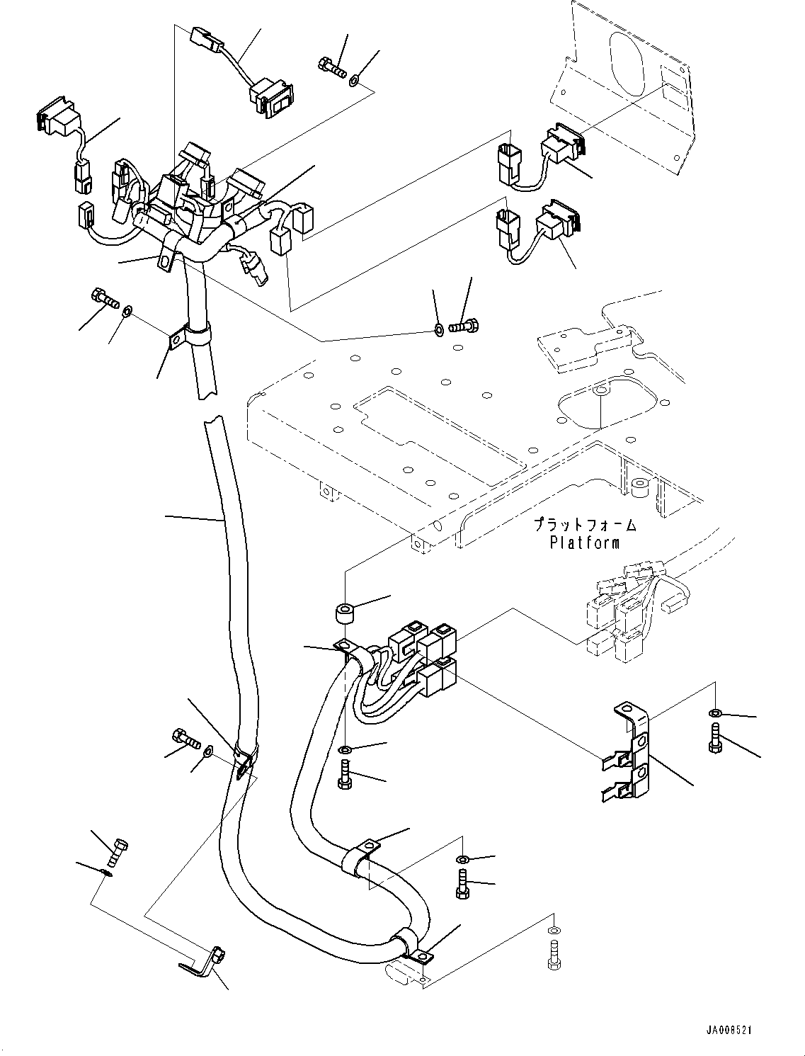 Жгут проводов 23C-06-65190 KOMATSU