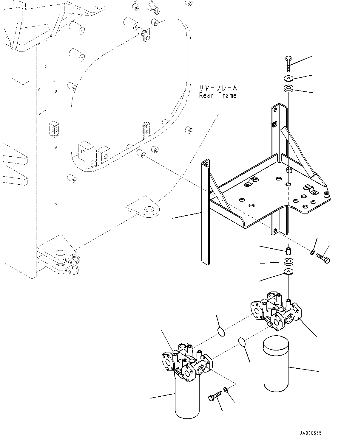 Head Assembly 425-16-41170 KOMATSU