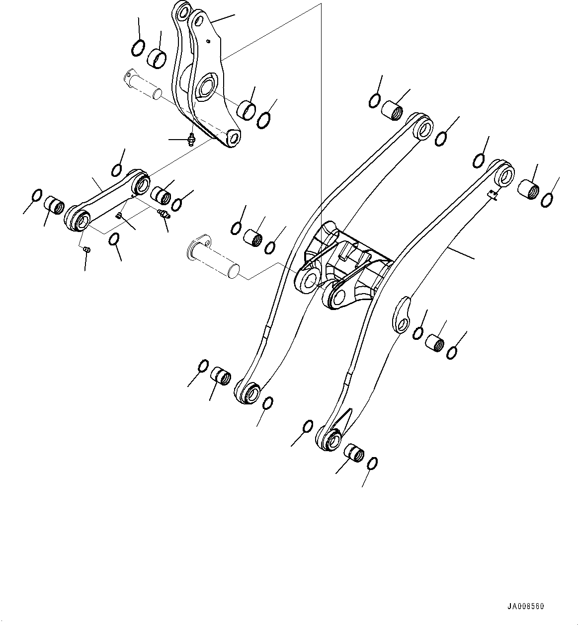 Boom Assembly 425-877-4100 KOMATSU
