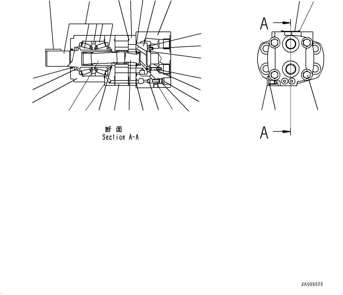 Ключ ST14352 KOMATSU