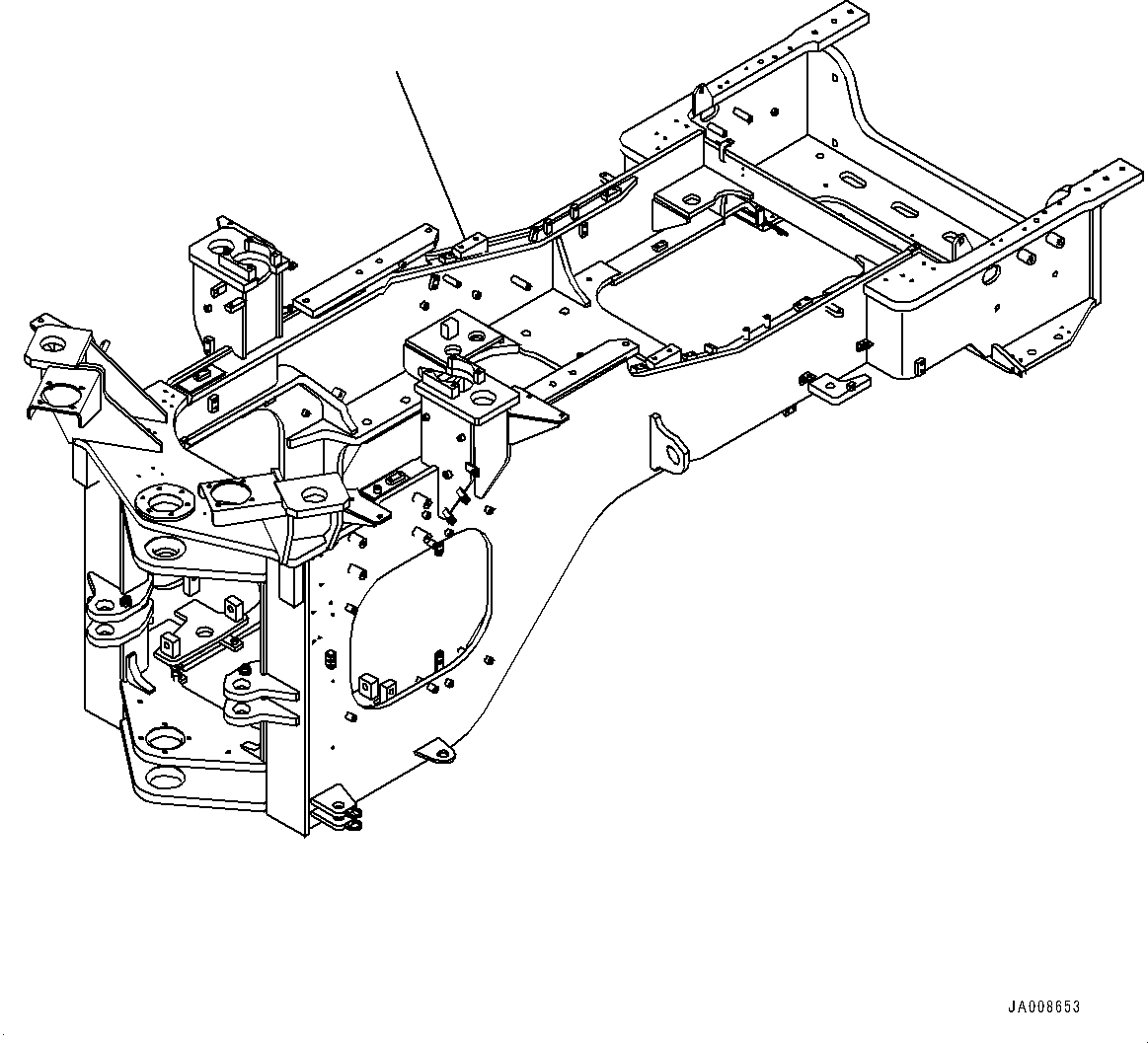 Рама 425-46-42110 KOMATSU