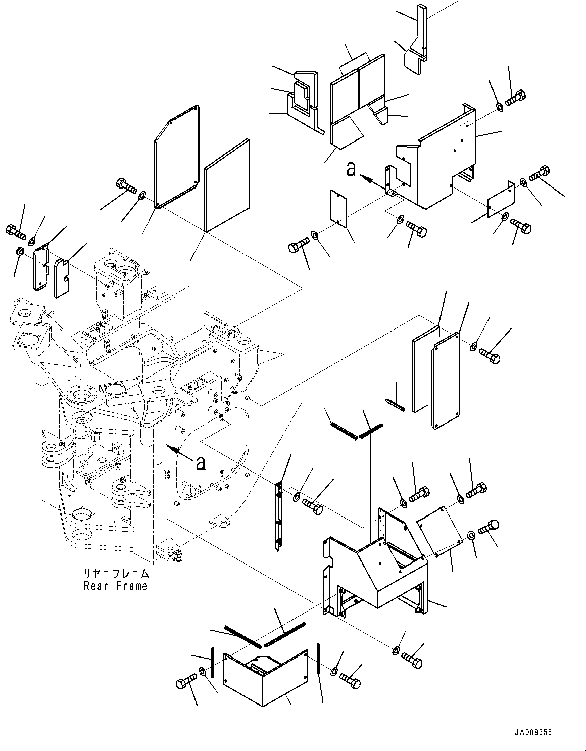 Пластина 425-46-44730 KOMATSU