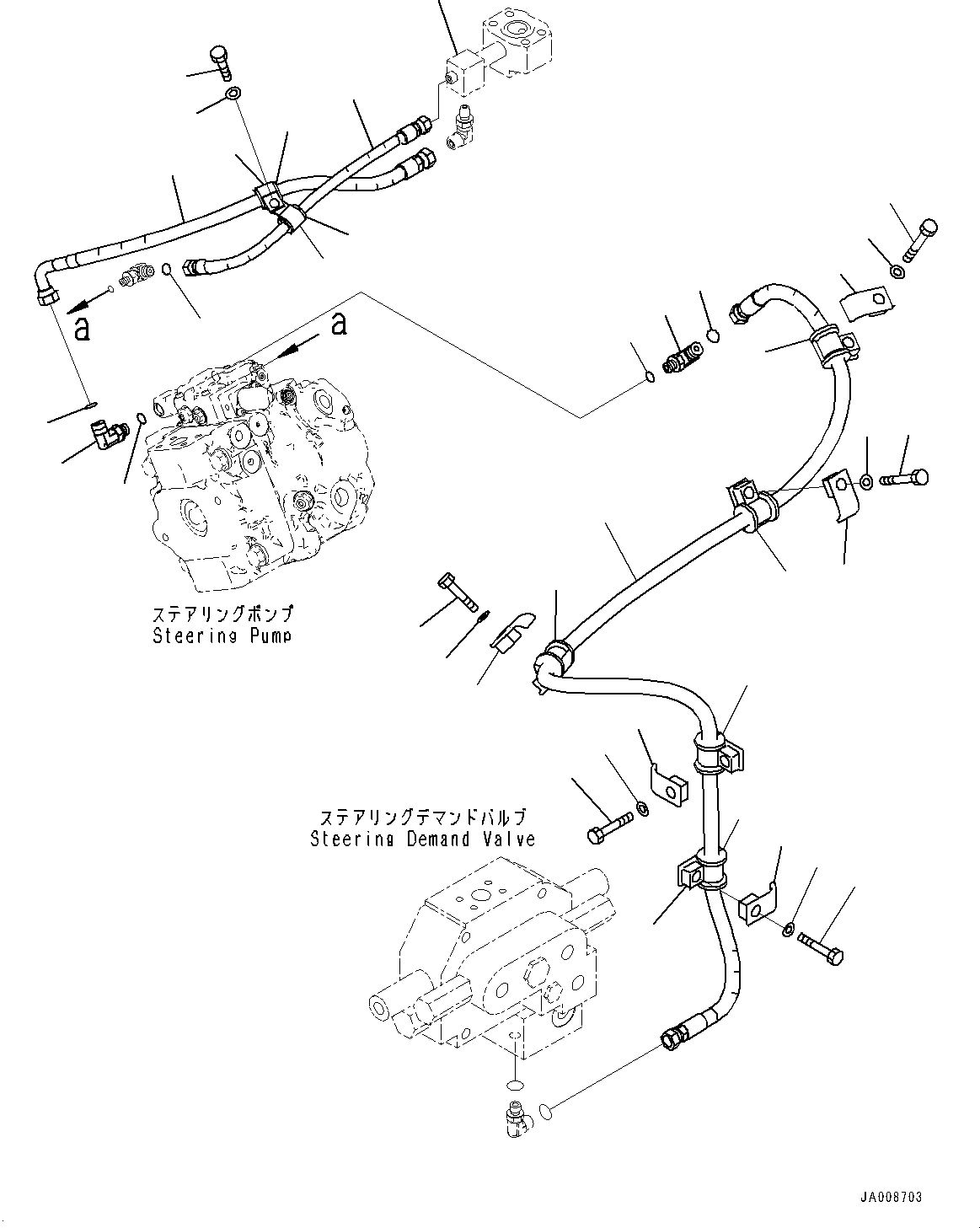 Шланг 425-62-42280 KOMATSU