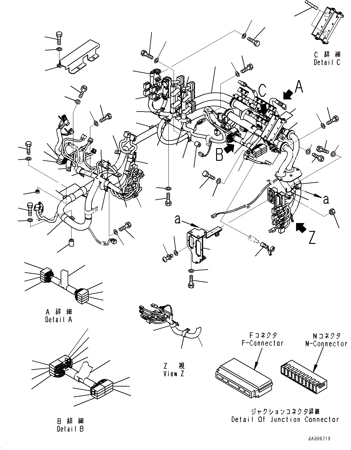 Жгут проводов 425-06-45110 KOMATSU