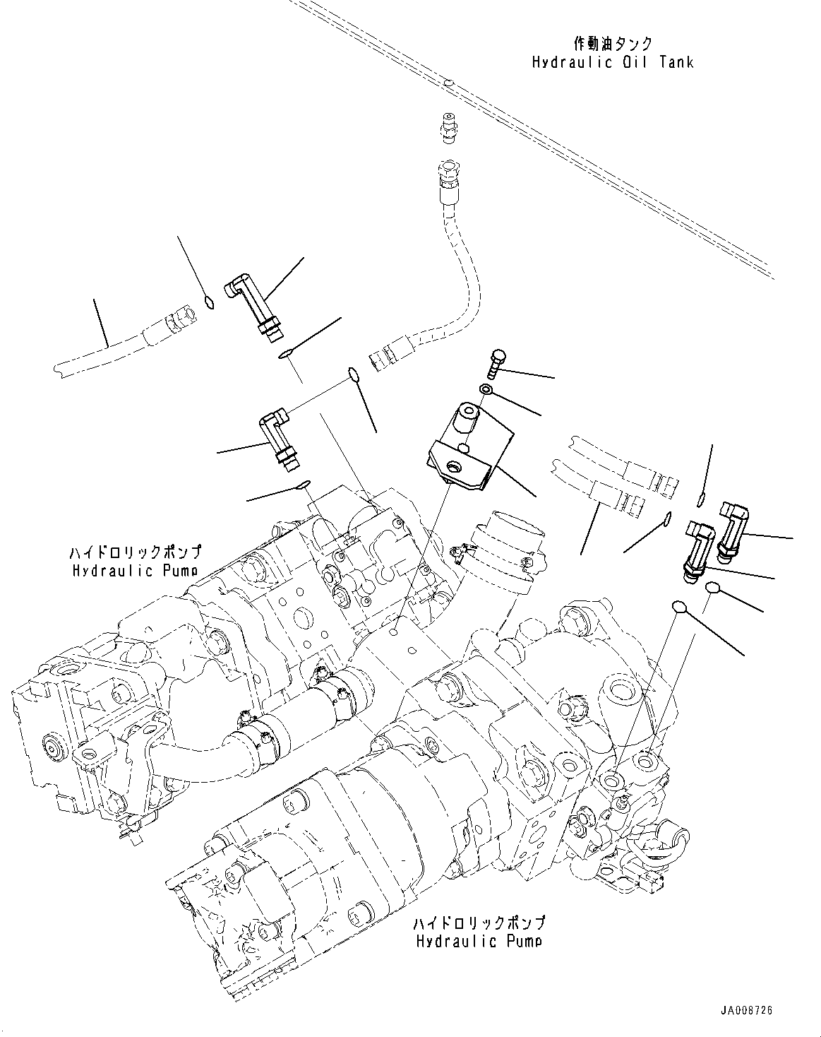 Шланг (423-62-52170) KOMATSU